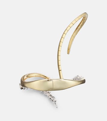 Golden Strada 18kt gold bracelet with diamonds | Yeprem