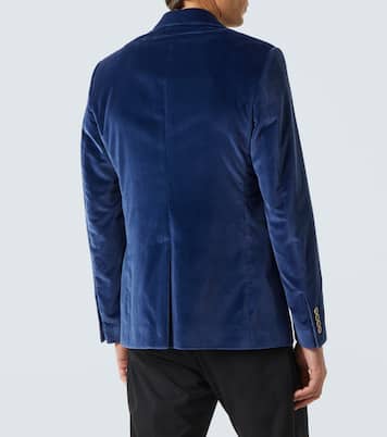 Cotton velvet blazer | Dolce&Gabbana