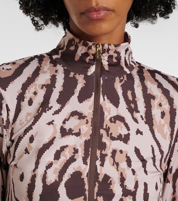 Viviane animal-print jersey bodysuit | Bogner