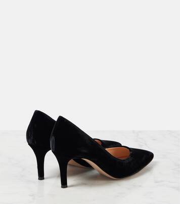 Gianvito 70 velvet pumps | Gianvito Rossi
