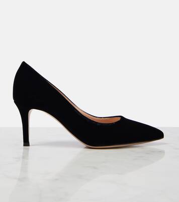 Gianvito 70 velvet pumps | Gianvito Rossi