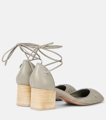 Escarpins Micro Ballerina 55 en cuir | Lemaire