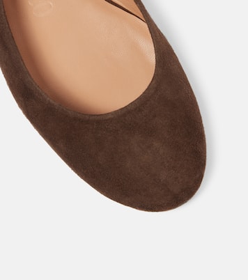 Cloe suede slingback flats | The Attico