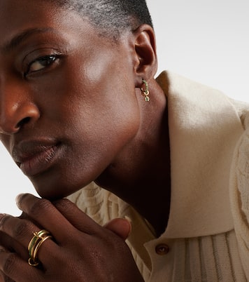 Orecchini Zahra in oro 18kt con smeraldi | Spinelli Kilcollin