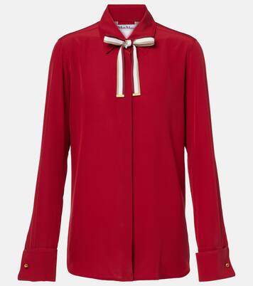 Bluse Apollo aus Seiden-Crêpe | Max Mara