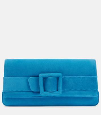 Maygot suede clutch | Manolo Blahnik