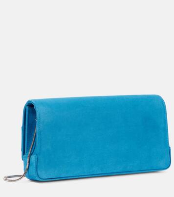 Maygot suede clutch | Manolo Blahnik