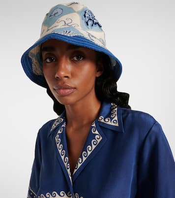 Pia linen bucket hat | Alémais