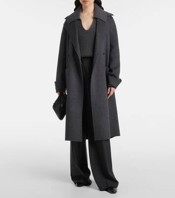 Manteau Arline en laine et cachemire | Joseph