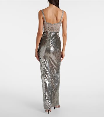Robe longue Only You en tulle à sequins | Jenny Packham