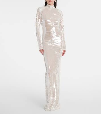 Robe longue Catroux à sequins | The New Arrivals Ilkyaz Ozel