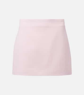 Virgin wool miniskirt | Wardrobe.NYC
