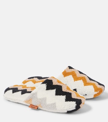 Zigzag terry slippers | Missoni