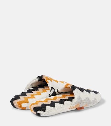 Zigzag terry slippers | Missoni