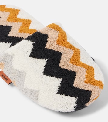 Zigzag terry slippers | Missoni