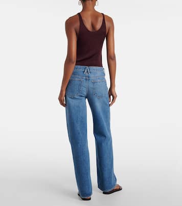 Jean ample Jazmine à taille mi-haute | Slvrlake