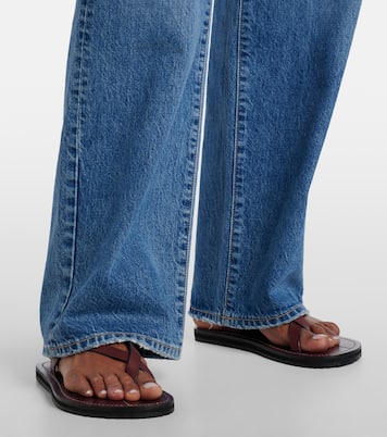 Jean ample Jazmine à taille mi-haute | Slvrlake