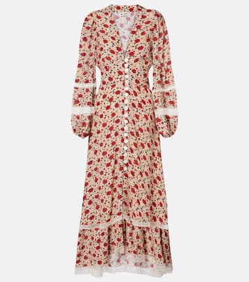 Bedrucktes Midikleid Raven | Rixo