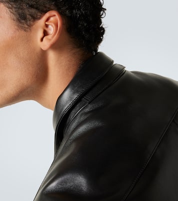 Leather blouson jacket | Tom Ford
