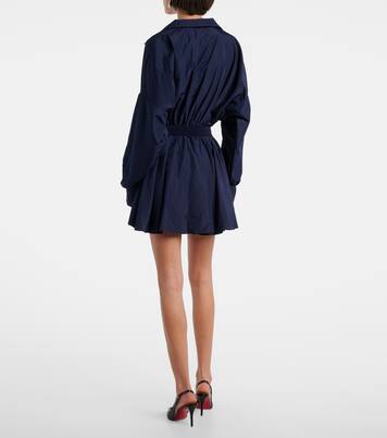 Oversized shirt dress | Norma Kamali