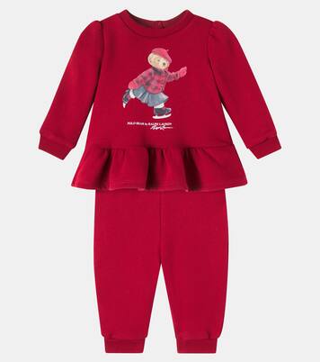 Polo Bear sweatshirt and sweatpants set | Polo Ralph Lauren Kids