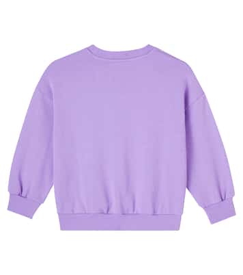 Besticktes Sweatshirt aus Baumwoll-Jersey | Mini Rodini