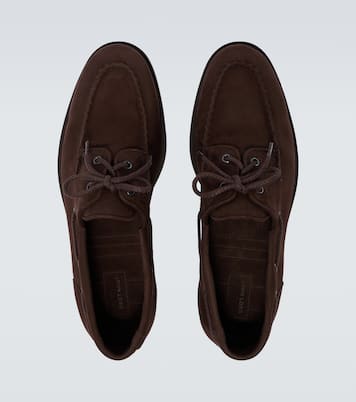 Segelschuhe Foil aus Veloursleder | John Lobb
