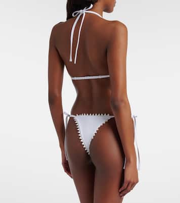 Haut de bikini Picot brodé  | Jacquemus