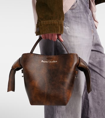 Sac Musubi Mini en cuir | Acne Studios