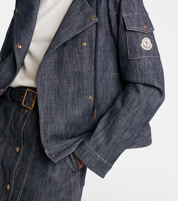 Diervilla double-breasted denim jacket | Moncler