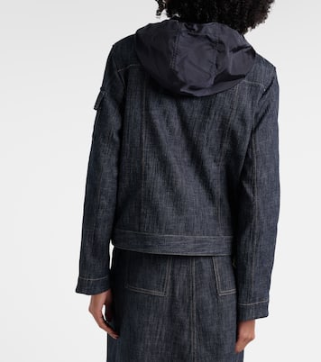 Diervilla double-breasted denim jacket | Moncler