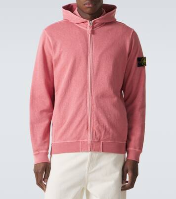 Sweat-shirt Compass à capuche en coton | Stone Island