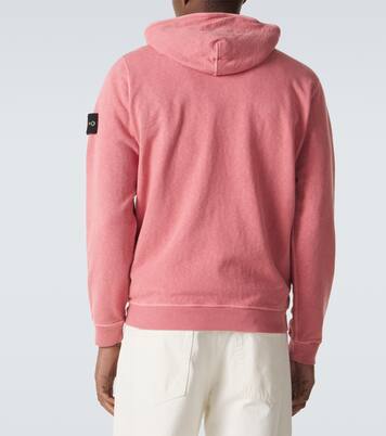 Sweat-shirt Compass à capuche en coton | Stone Island