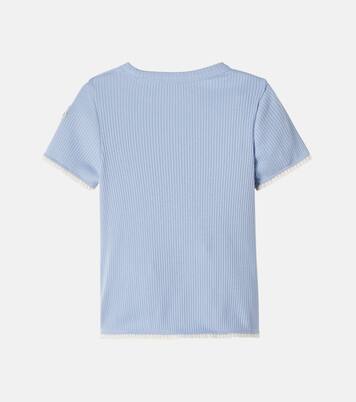 Verziertes T-Shirt aus Baumwolle | Moncler Enfant