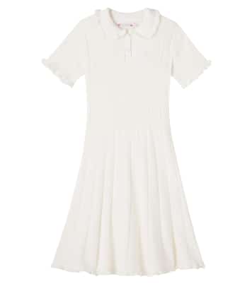 Lobelie cotton and cashmere dress | Bonpoint