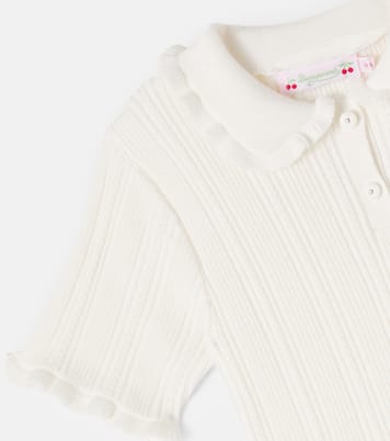 Lobelie cotton and cashmere dress | Bonpoint