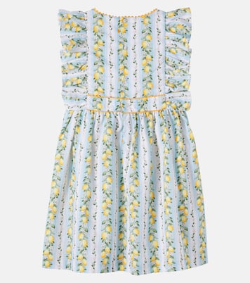 Limon printed cotton dress | La Coqueta