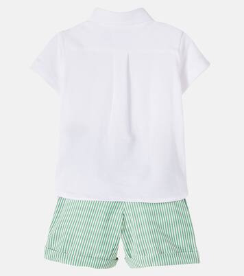 Baby - Set di camicia e shorts in cotone | Polo Ralph Lauren Kids
