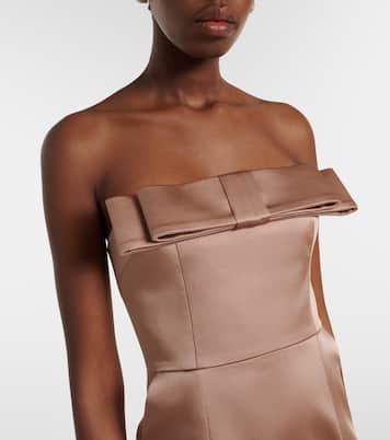 Bustier-Robe Sisu aus Satin | The New Arrivals Ilkyaz Ozel