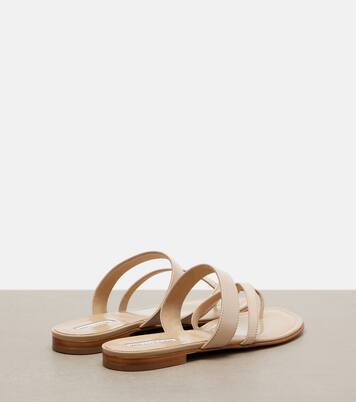 Susa leather thong sandals | Manolo Blahnik