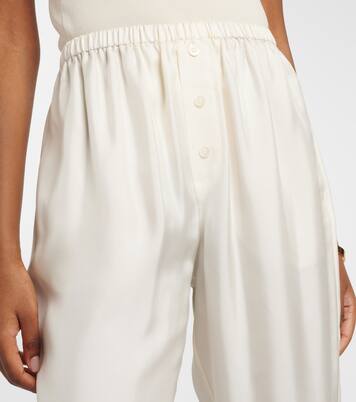 Weite Hose aus Seide | Róhe