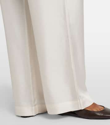 Weite Hose aus Seide | Róhe