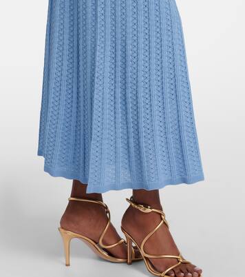 Natalie pointelle midi skirt | Rebecca Vallance