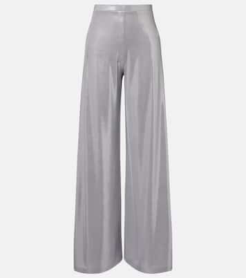 Pantalones anchos metalizados | Norma Kamali