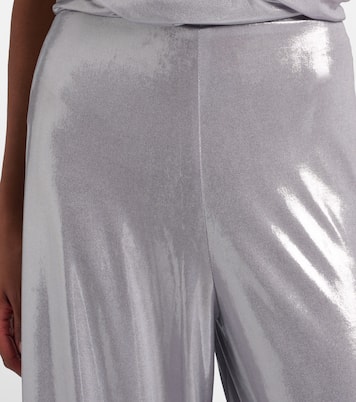 Pantalones anchos metalizados | Norma Kamali