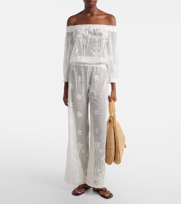 Mono Tully de croché en mezcla de algodón | Melissa Odabash