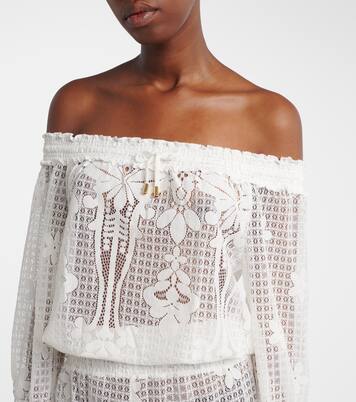 Mono Tully de croché en mezcla de algodón | Melissa Odabash