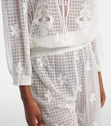 Mono Tully de croché en mezcla de algodón | Melissa Odabash