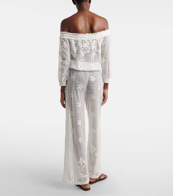 Mono Tully de croché en mezcla de algodón | Melissa Odabash