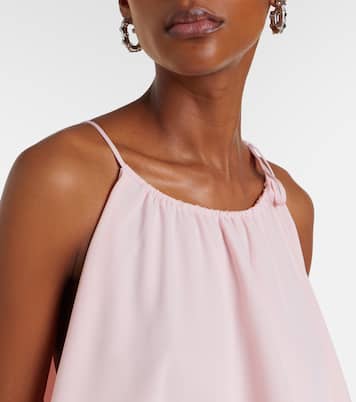 Silk crop top | Stella McCartney